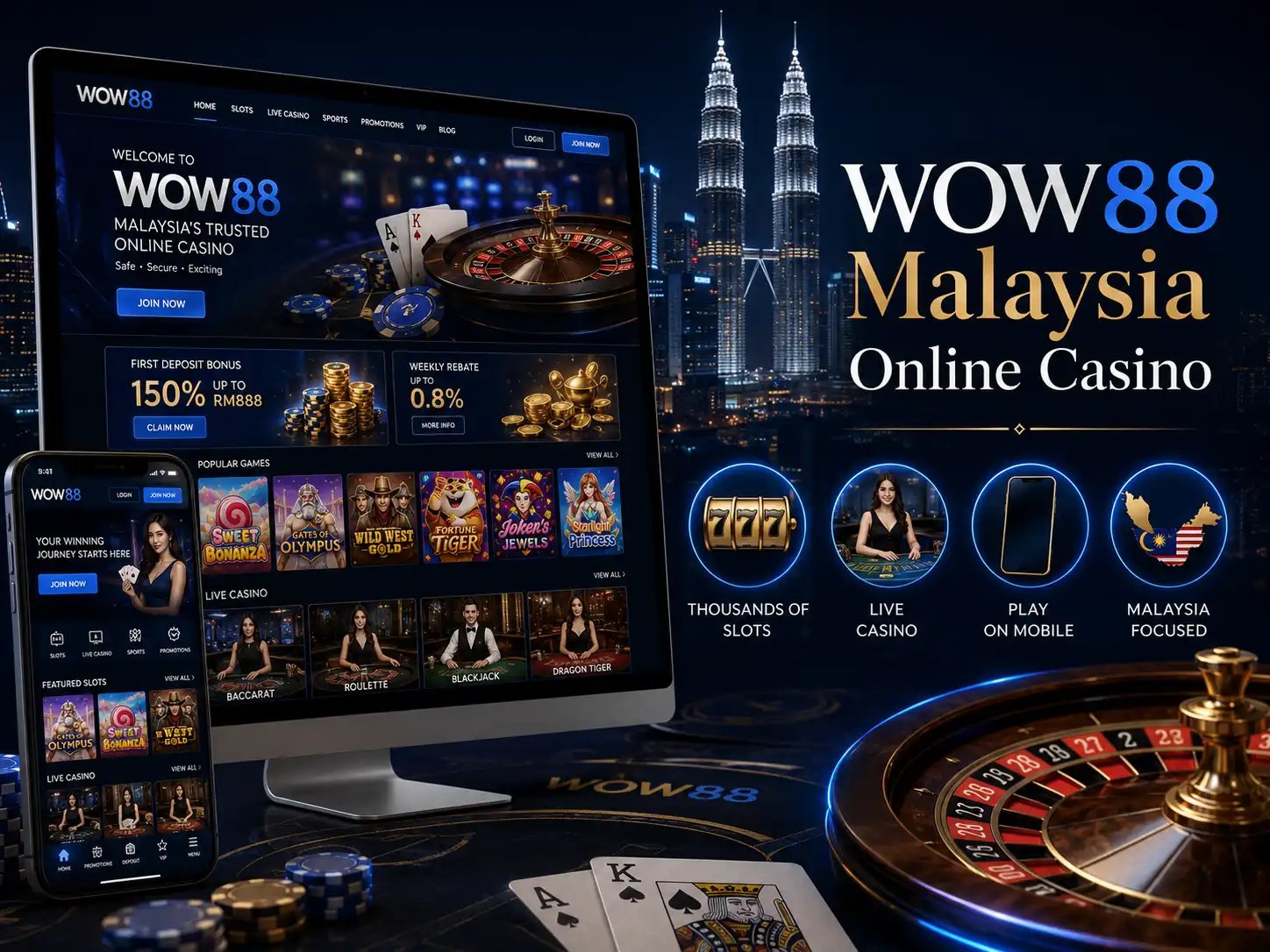 WOW88 Malaysia Online Casino