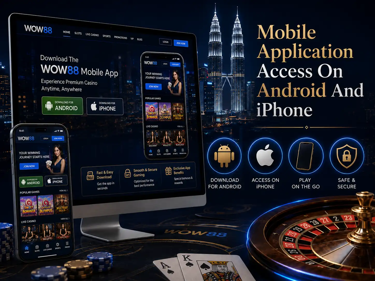 Mobile Application Access On Android And iPhone