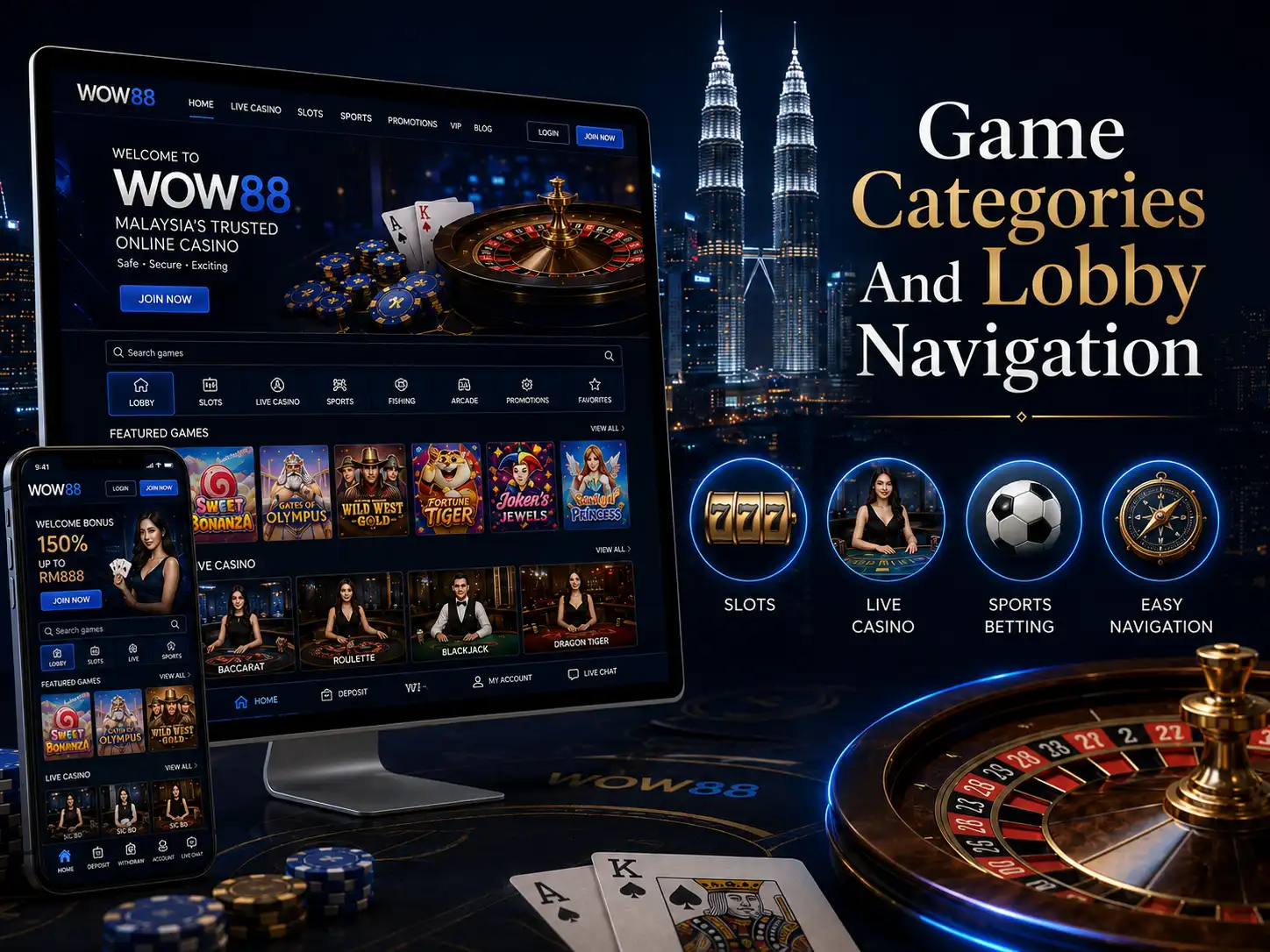 Game Categories And Lobby Navigation