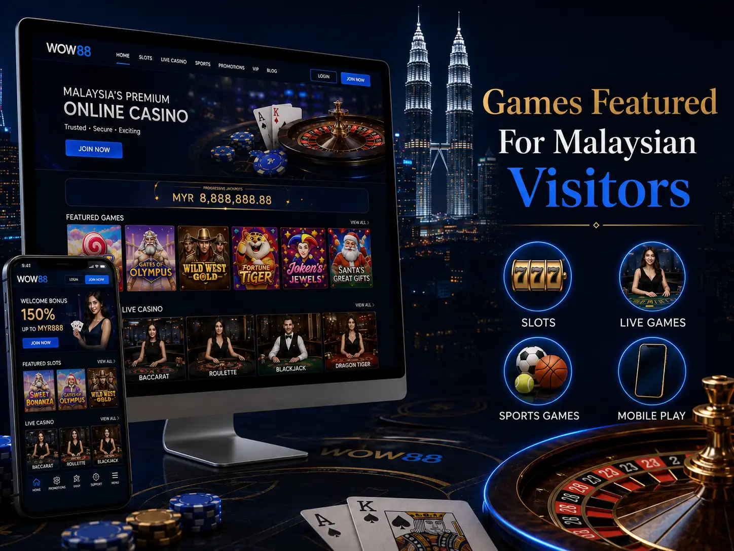 Games Featured For Malaysian Visitors