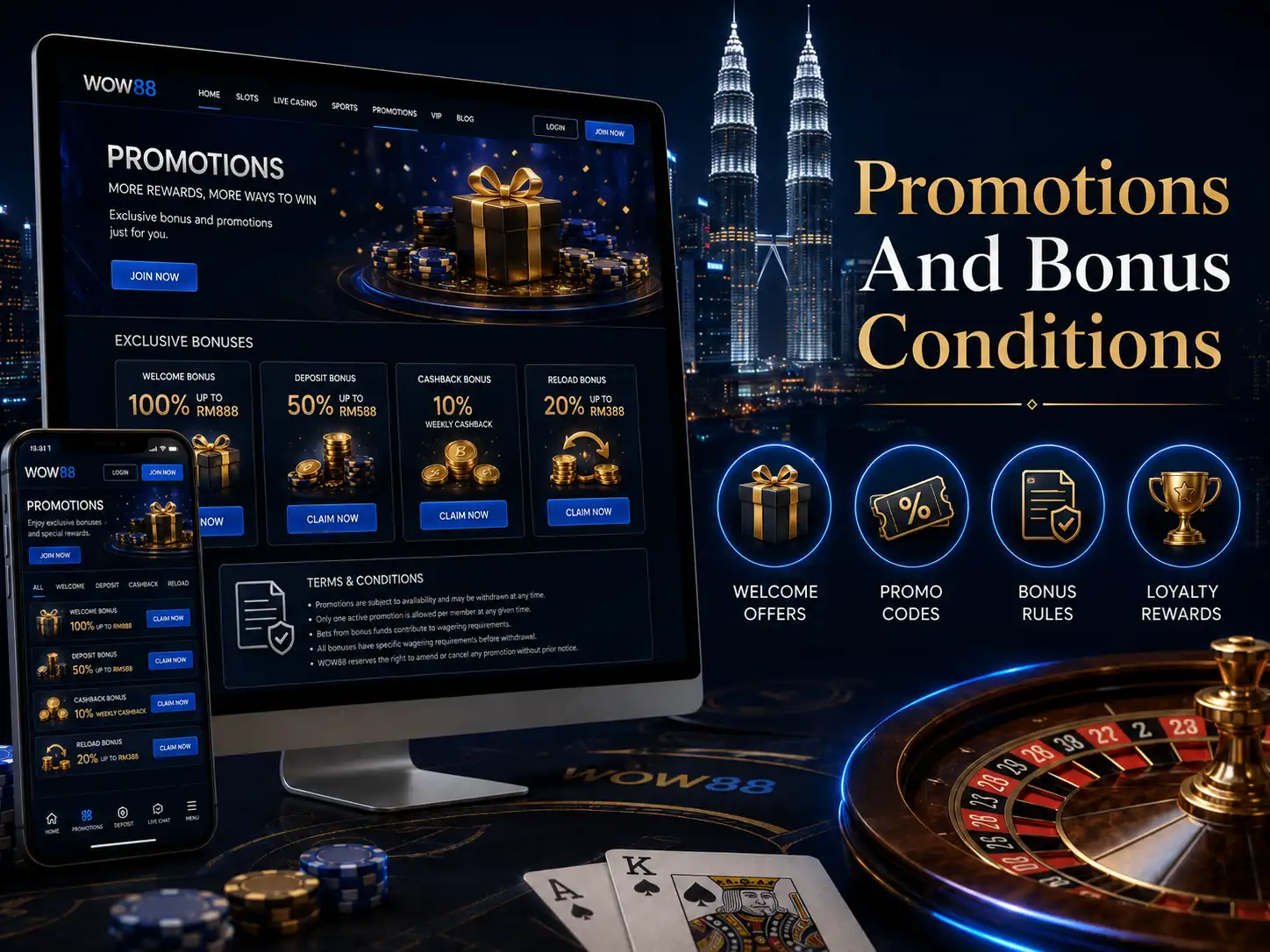 Promotions And Bonus Conditions